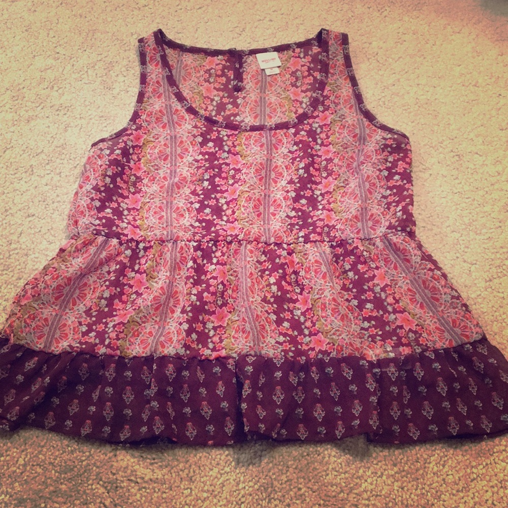 Mossimo sheer tank